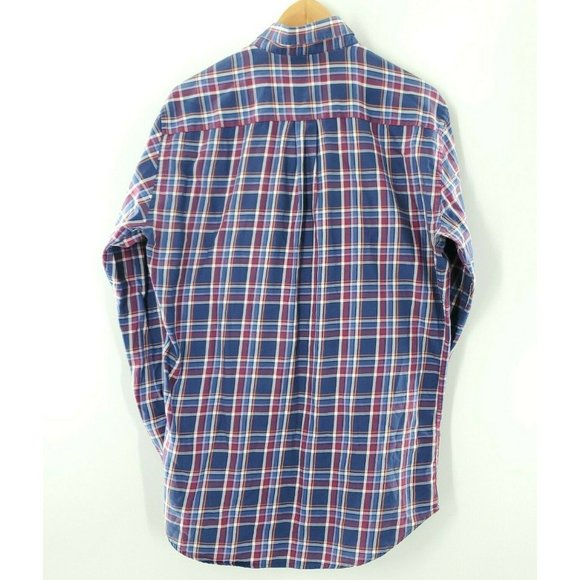 Peter Millar Men's Long Sleeve Multicolored Button Stripped Dress Shirt Size M - Picture 4 of 4